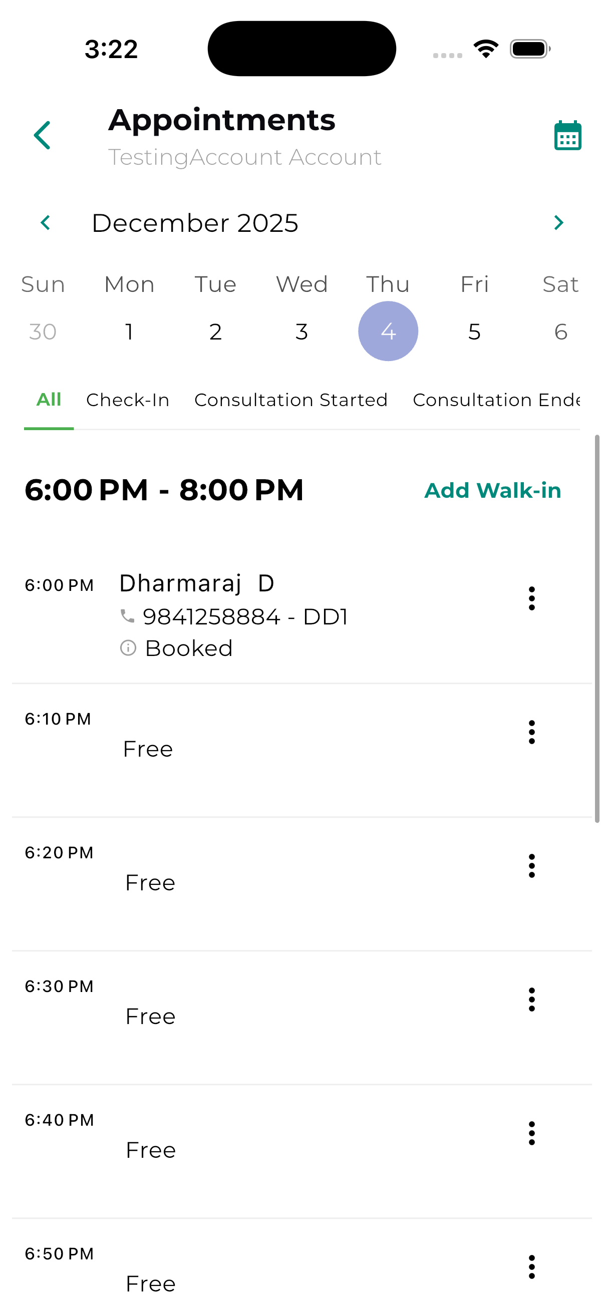 DialD Pulse appointments